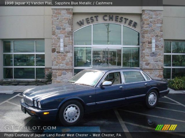 1998 Jaguar XJ Vanden Plas in Sapphire Blue Metallic