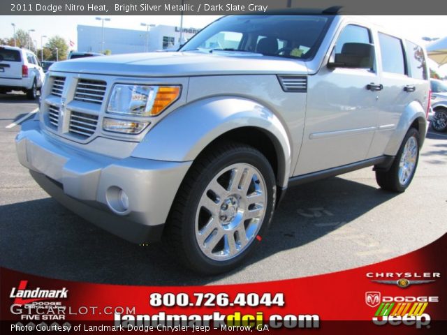 2011 Dodge Nitro Heat in Bright Silver Metallic