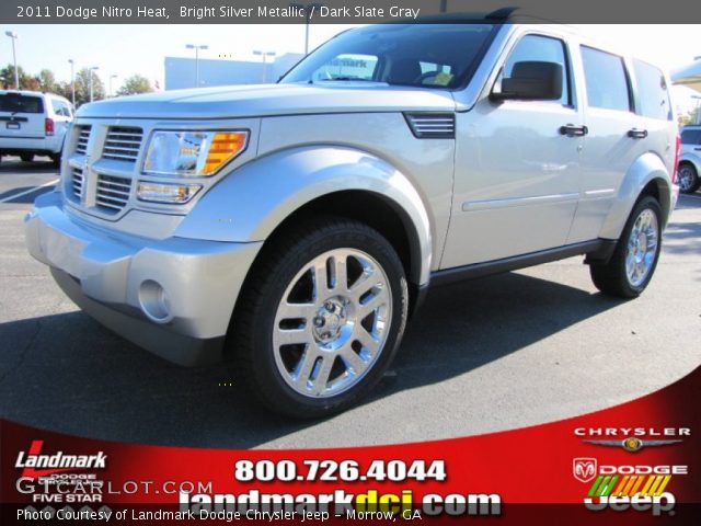 2011 Dodge Nitro Heat in Bright Silver Metallic