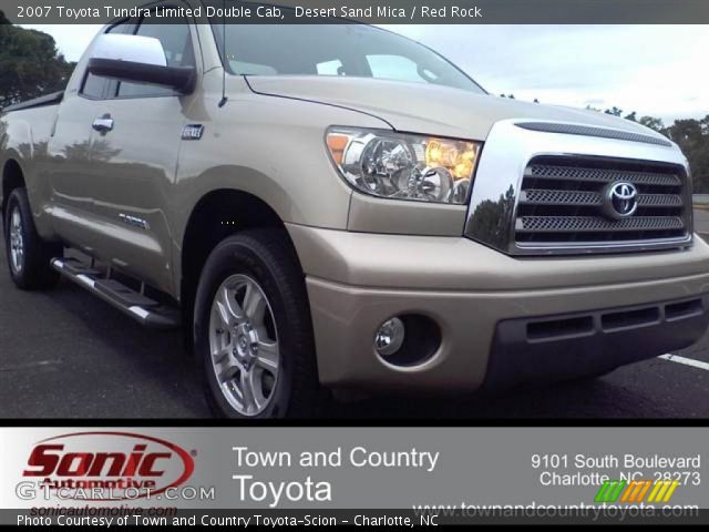 2007 Toyota Tundra Limited Double Cab in Desert Sand Mica