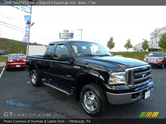 2005 Ford F250 Super Duty FX4 SuperCab 4x4 in Black