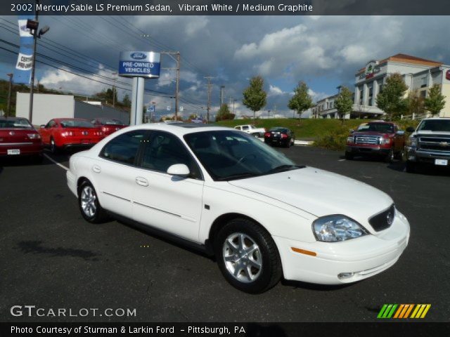 2002 Mercury Sable LS Premium Sedan in Vibrant White