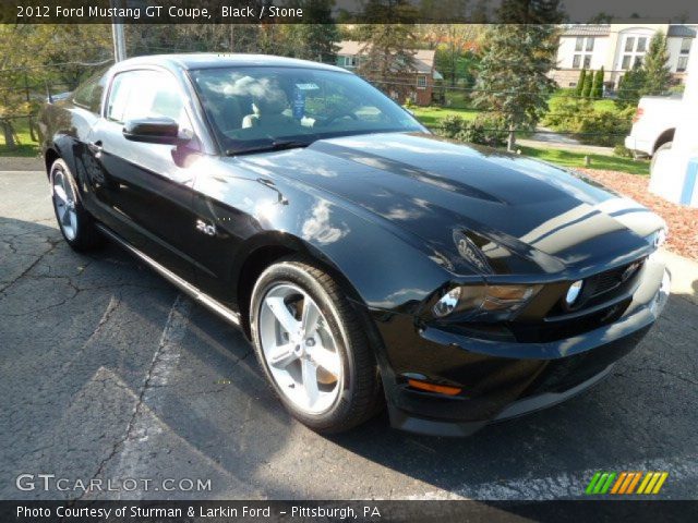2012 Ford Mustang GT Coupe in Black