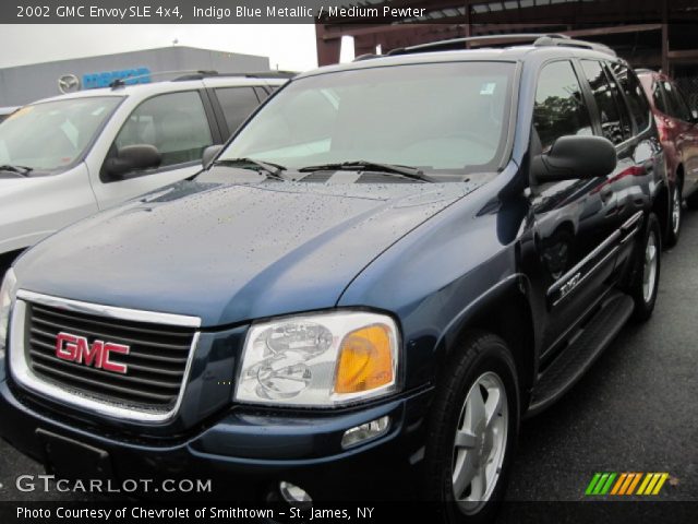 2002 GMC Envoy SLE 4x4 in Indigo Blue Metallic