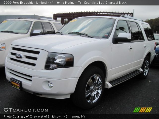 2009 Ford Expedition Limited 4x4 in White Platinum Tri-Coat Metallic