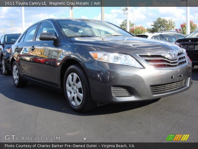 2011 Toyota Camry LE in Magnetic Gray Metallic