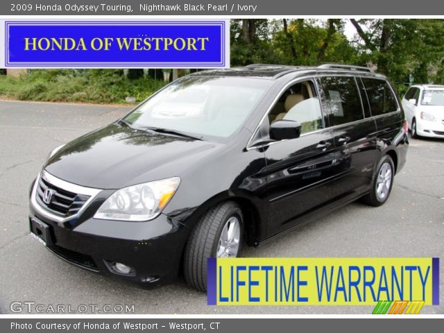 2009 Honda Odyssey Touring in Nighthawk Black Pearl
