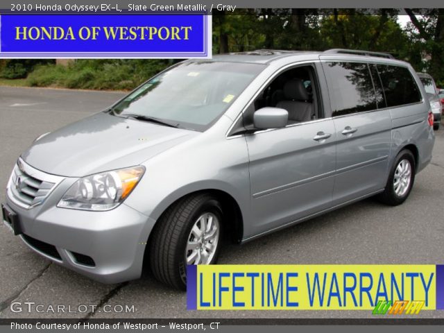 2010 Honda Odyssey EX-L in Slate Green Metallic
