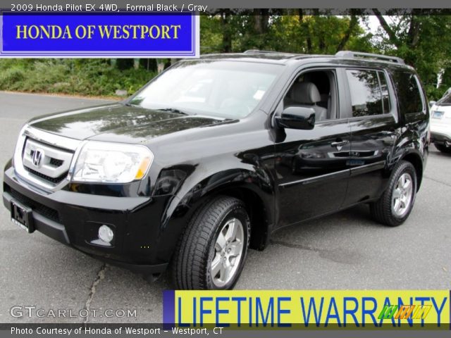 2009 Honda Pilot EX 4WD in Formal Black