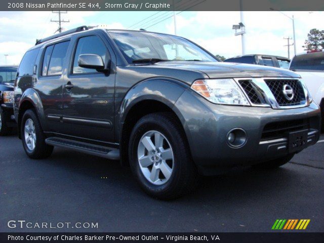 2008 Nissan Pathfinder SE 4x4 in Storm Gray