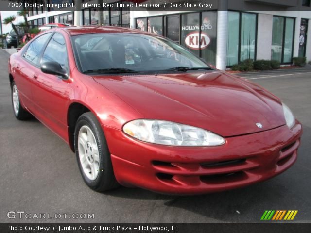 2002 Dodge Intrepid SE in Inferno Red Tinted Pearlcoat