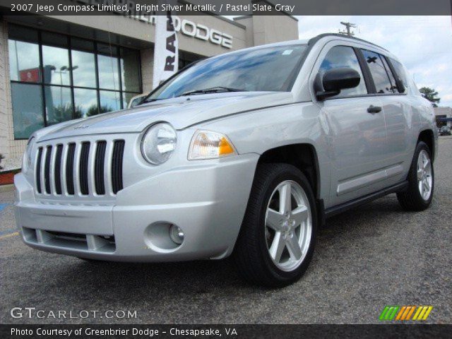 2007 Jeep Compass Limited in Bright Silver Metallic