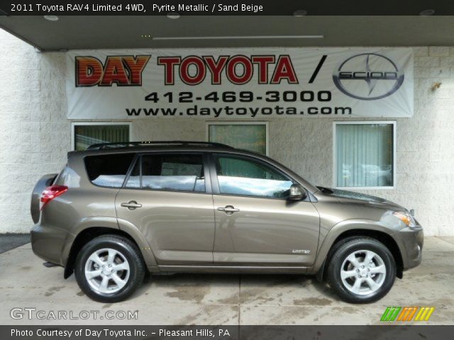 2011 Toyota RAV4 Limited 4WD in Pyrite Metallic