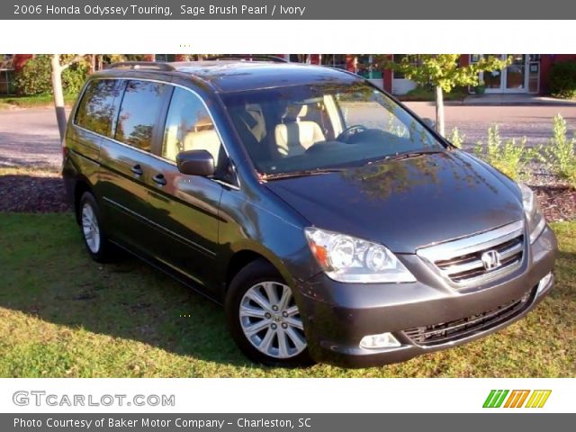 2006 Honda Odyssey Touring in Sage Brush Pearl