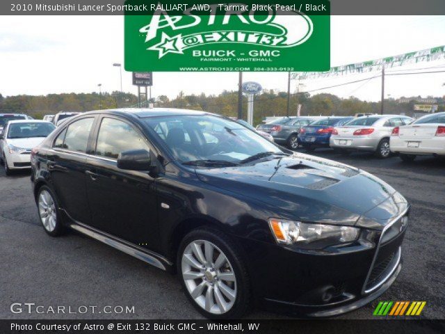 2010 Mitsubishi Lancer Sportback RALLIART AWD in Tarmac Black Pearl