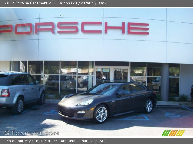 2012 Porsche Panamera V6 in Carbon Grey Metallic