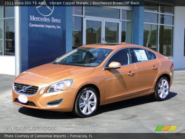 2011 Volvo S60 T6 AWD in Vibrant Copper Metallic