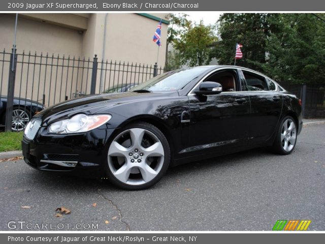 2009 Jaguar XF Supercharged in Ebony Black