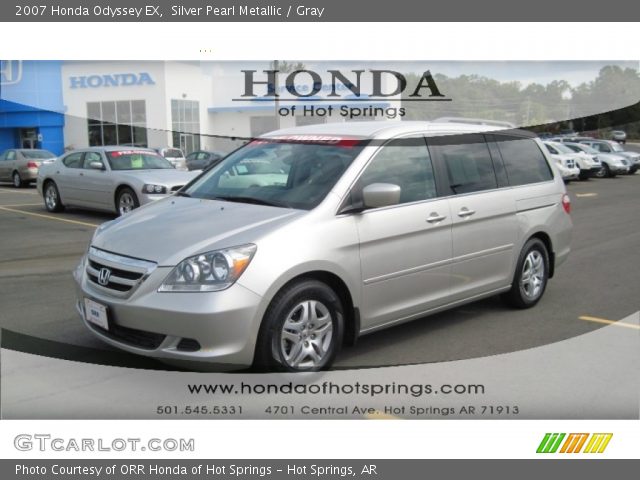 2007 Honda Odyssey EX in Silver Pearl Metallic