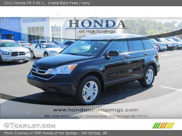2011 Honda CR-V EX-L in Crystal Black Pearl