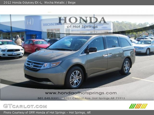 2012 Honda Odyssey EX-L in Mocha Metallic