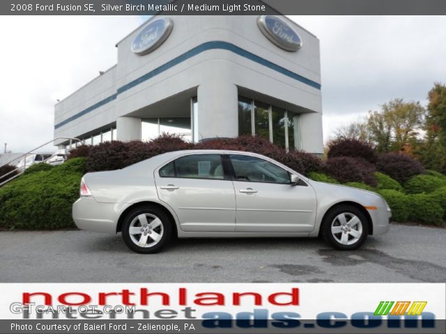 2008 Ford Fusion SE in Silver Birch Metallic