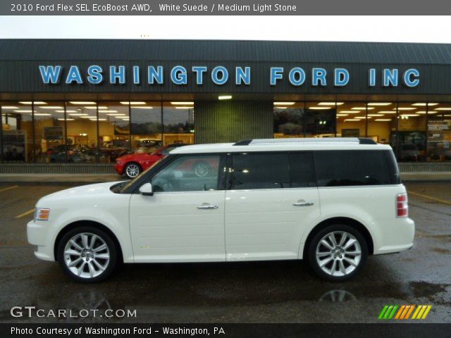 2010 Ford Flex SEL EcoBoost AWD in White Suede