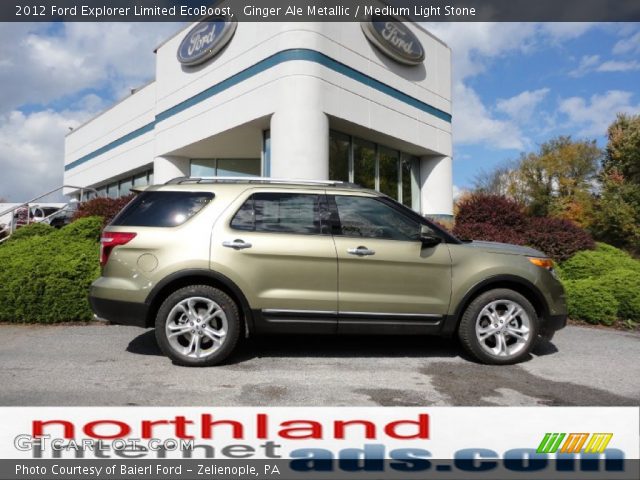 2012 Ford Explorer Limited EcoBoost in Ginger Ale Metallic