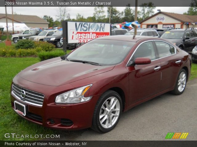 2009 Nissan Maxima 3.5 S in Tuscan Sun Metallic