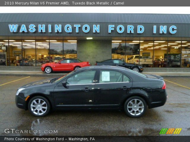 2010 Mercury Milan V6 Premier AWD in Tuxedo Black Metallic