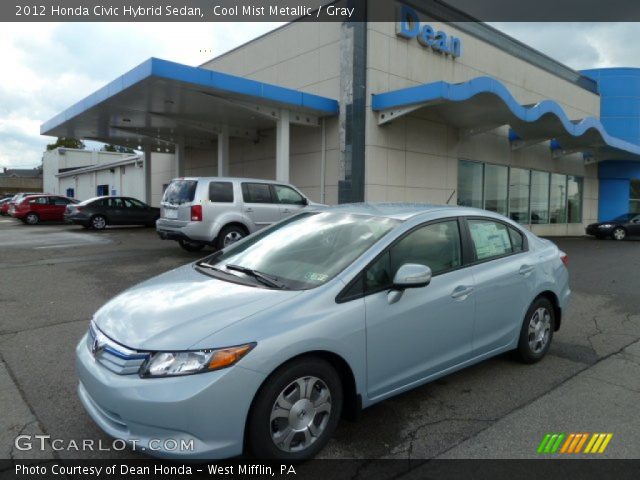 2012 Honda Civic Hybrid Sedan in Cool Mist Metallic