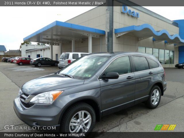 2011 Honda CR-V EX 4WD in Polished Metal Metallic