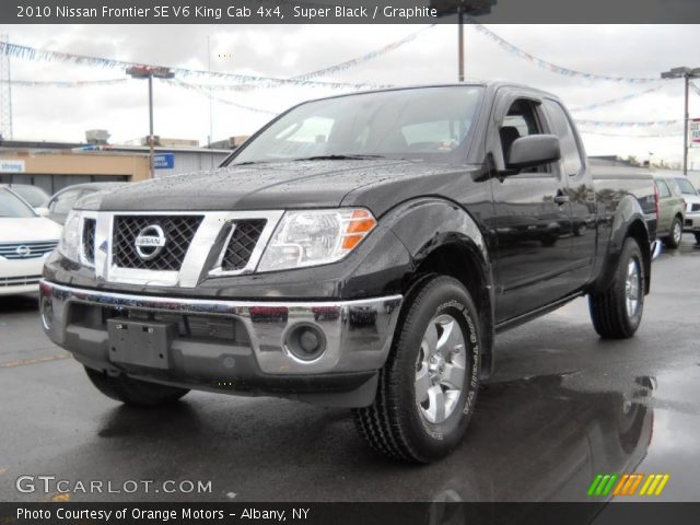 2010 Nissan Frontier SE V6 King Cab 4x4 in Super Black