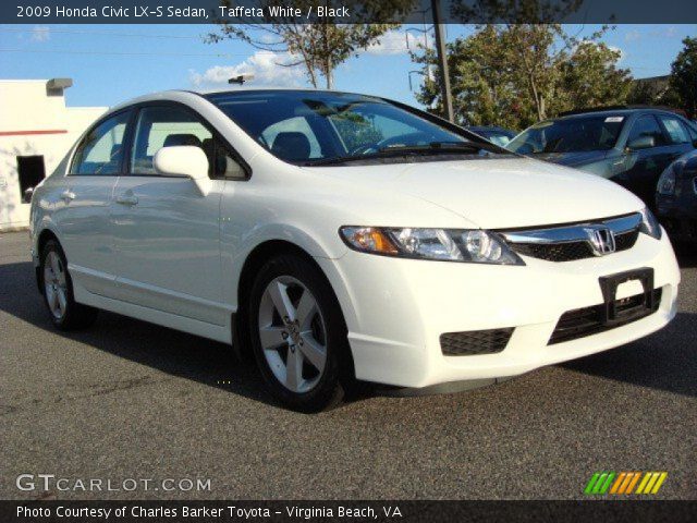 2009 Honda Civic LX-S Sedan in Taffeta White