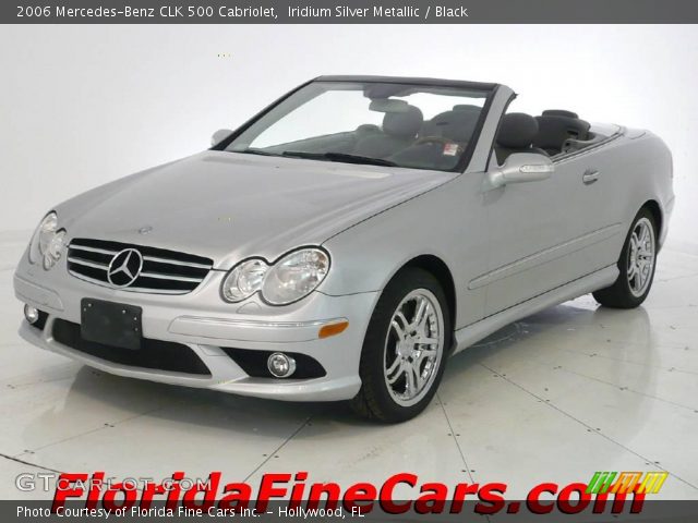 2006 Mercedes-Benz CLK 500 Cabriolet in Iridium Silver Metallic