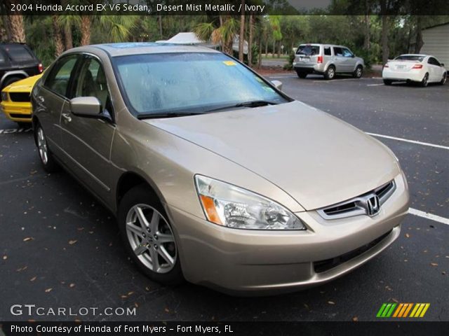 2004 Honda Accord EX V6 Sedan in Desert Mist Metallic