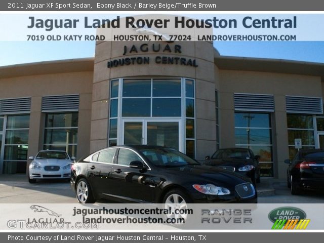 2011 Jaguar XF Sport Sedan in Ebony Black