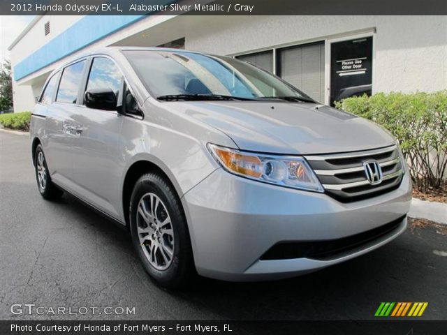 2012 Honda Odyssey EX-L in Alabaster Silver Metallic