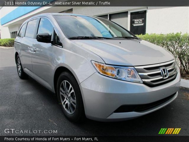 2011 Honda Odyssey EX-L in Alabaster Silver Metallic