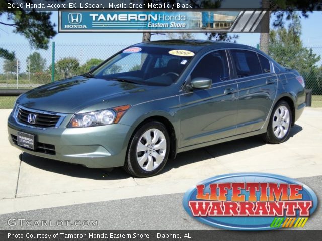 2010 Honda Accord EX-L Sedan in Mystic Green Metallic