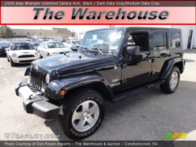 2009 Jeep Wrangler Unlimited Sahara 4x4 in Black