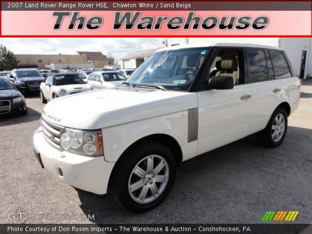 2007 Land Rover Range Rover HSE in Chawton White