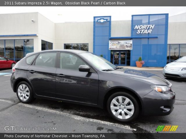 2011 Subaru Impreza 2.5i Wagon in Obsidian Black Pearl