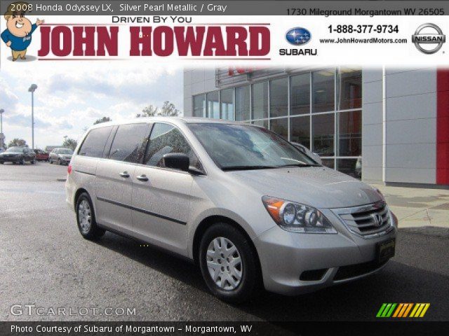 2008 Honda Odyssey LX in Silver Pearl Metallic