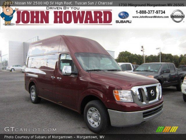 2012 Nissan NV 2500 HD SV High Roof in Tuscan Sun