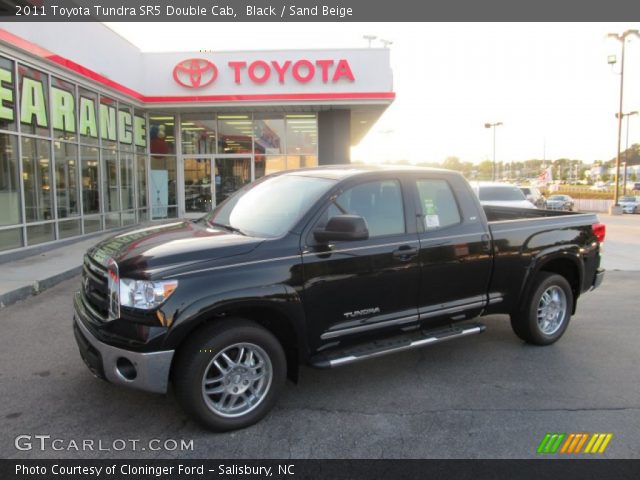 2011 Toyota Tundra SR5 Double Cab in Black