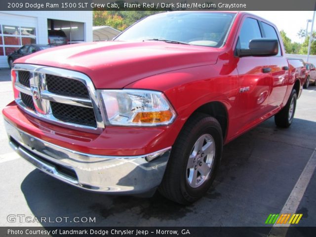 2009 Dodge Ram 1500 SLT Crew Cab in Flame Red