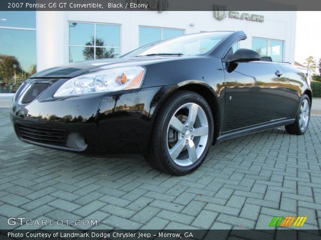 2007 Pontiac G6 GT Convertible in Black