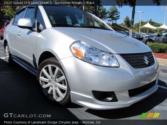 2010 Suzuki SX4 Sport Sedan S in Quicksilver Metallic