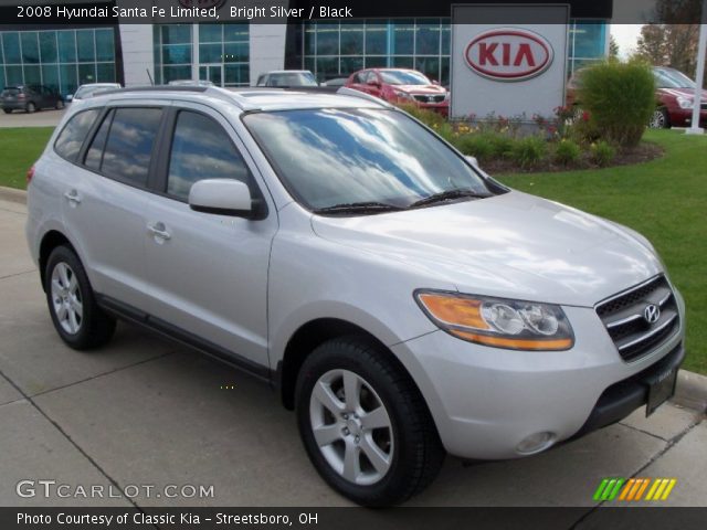 2008 Hyundai Santa Fe Limited in Bright Silver